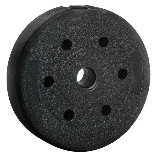 2-in-1 Käsipainosetti 40kg Musta ja punainen