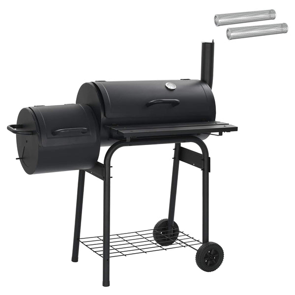 Ulkoilma grilli 103 x 60 x 113 cm Teräs Musta