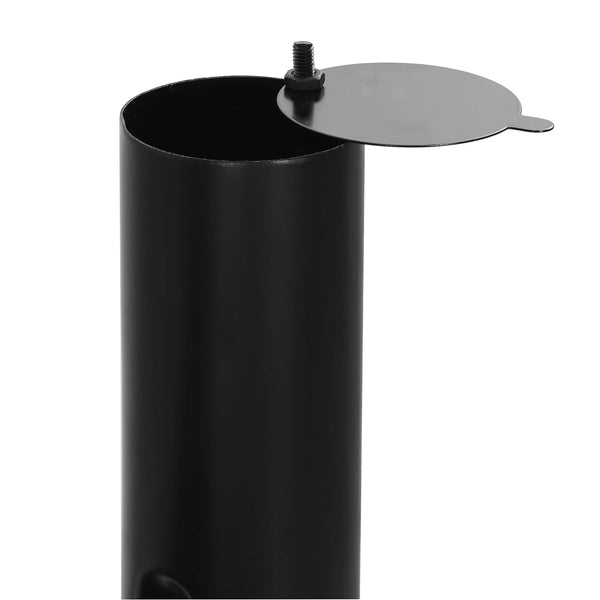 Ulkoilma grilli 104 x 58 x 114 cm Teräs Musta