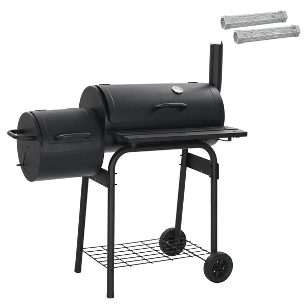 Ulkoilma grilli 103 x 60 x 113 cm Teräs Musta