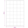 Peitto FULDA 152 x 203 cm Talvi 300 GSM 90% hanhetäytettä