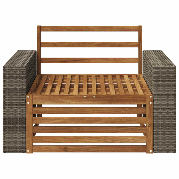 Ulkotilan keskisohva Luonnollinen