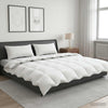 Peitto FULDA 200 x 200 cm 4 vuodenaikaa 210 GSM valkoinen