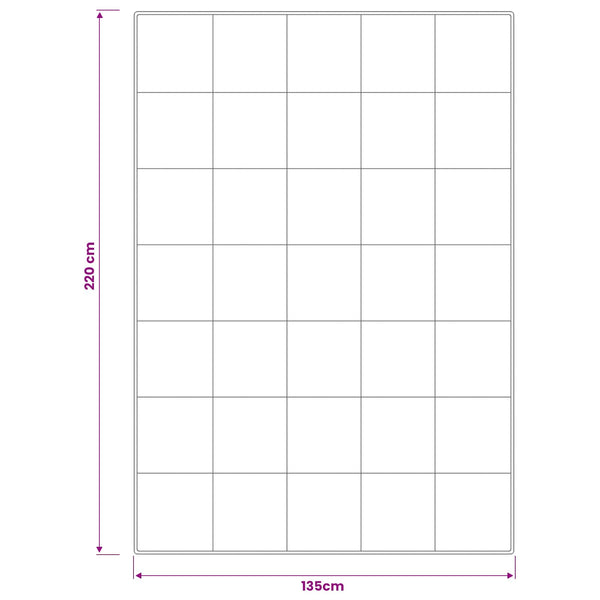 Peitto FULDA 135 x 220 cm Talvi 300 GSM 90% hanhetäytettä