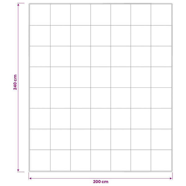 Peitto FULDA 200 x 240 cm 4 vuodenaikaa 310 GSM valkoinen