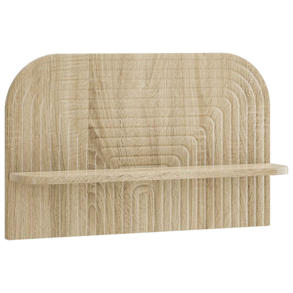 Seinähylly 2 kpl Sonoma-tammi 60 x 13.5 x 37.5 cm Tekninen puu