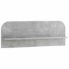 Seinähylly 2 kpl Betoninharmaa 102 x 13.5 x 37.5 cm