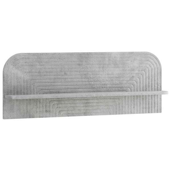 Seinähylly 2 kpl Betoninharmaa 102 x 13.5 x 37.5 cm
