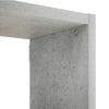 Seinähylly Betoninharmaa 98 x 17 x 91 cm Tekninen puu