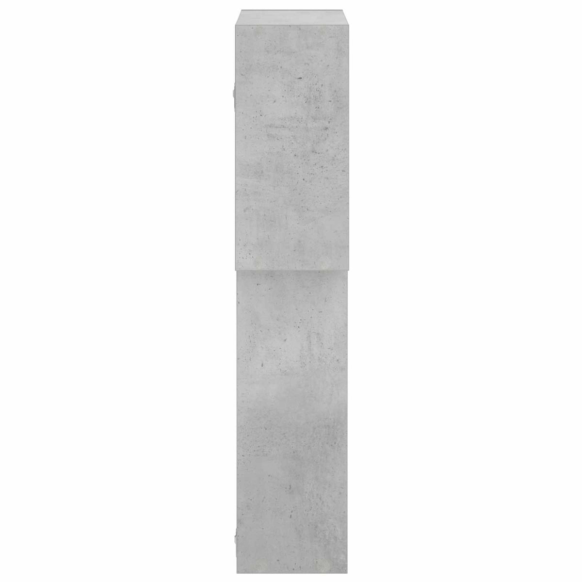 Seinähylly Betoninharmaa 98 x 17 x 91 cm Tekninen puu