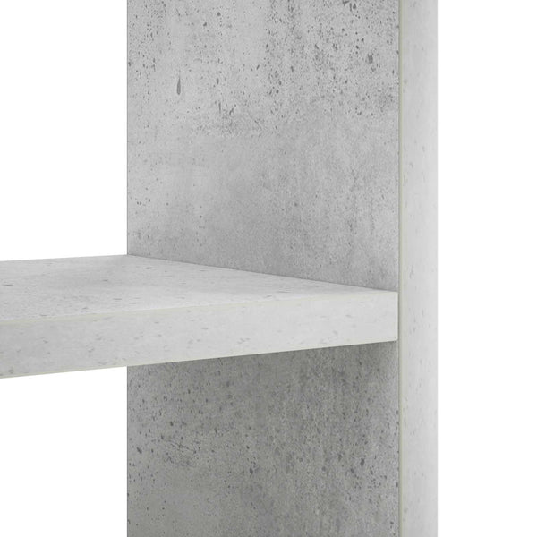 Seinähylly Betoninharmaa 78,5 x 17 x 45 cm Tekninen puu