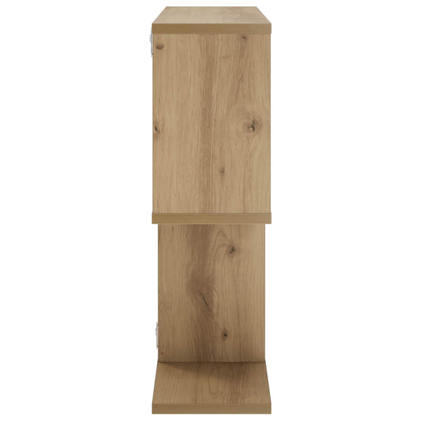 Seinähylly Artisaanitammi 72 x 17 x 55.5 cm Tekninen puu