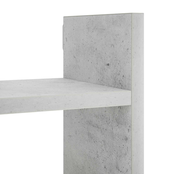 Seinähylly Betoninharmaa 97,5 x 17 x 40 cm Tekninen puu