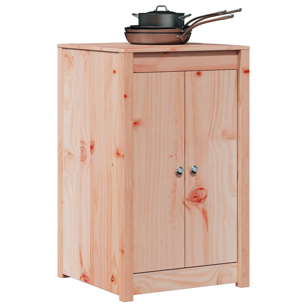 Ulkokeittiökaappi MEPPEL valkoinen 55 x 55 x 92 cm Täysi mänty
