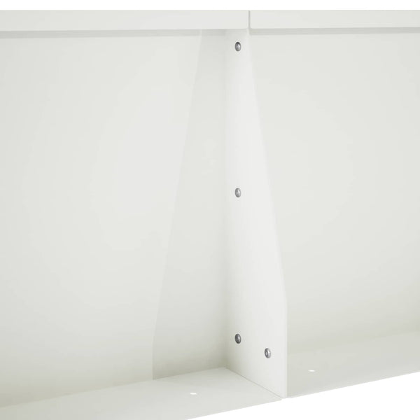 Pato 2 kpl 100 x 12 x 30 cm Teräs valkoinen