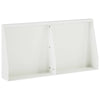 Pato 2 kpl 40 x 12 x 30 cm Teräs valkoinen