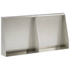 Pato 2 kpl 40 x 12 x 40 cm Ruostumaton teräs Hopea