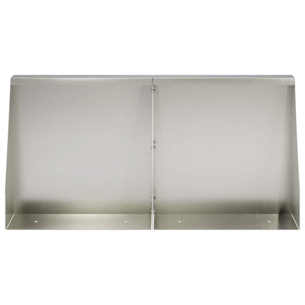 Pato 2 kpl 40 x 12 x 40 cm Ruostumaton teräs Hopea