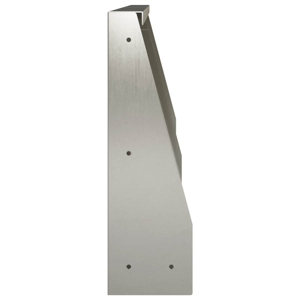 Pato 2 kpl 40 x 12 x 40 cm Ruostumaton teräs Hopea
