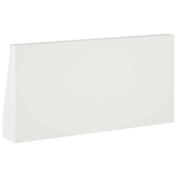Pato 2 kpl 40 x 12 x 50 cm Teräs valkoinen