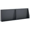 Pato 2 kpl 60 x 12 x 30 cm Teräs Antrasiitti