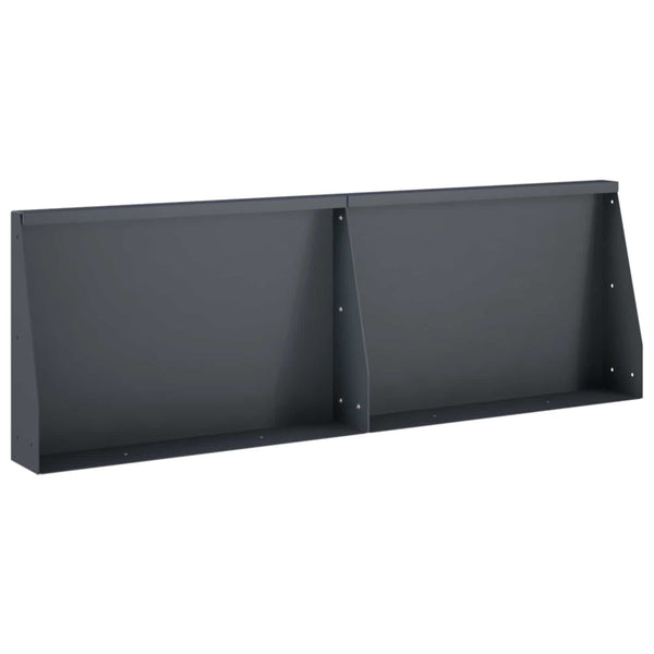 Pato 2 kpl 60 x 12 x 30 cm Teräs Antrasiitti