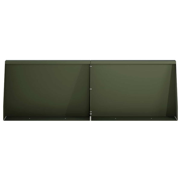 Pato 2 kpl 60 x 12 x 30 cm Teräs Oliivinvihreä