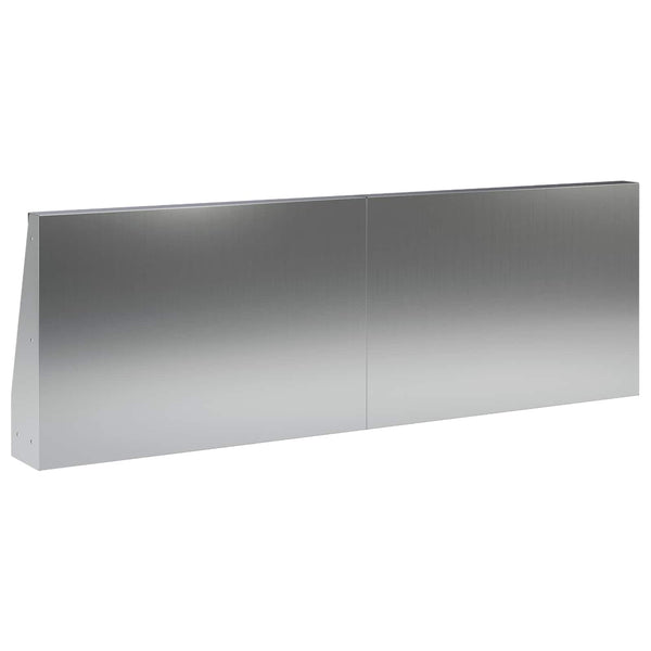 Pato 2 kpl 60 x 12 x 30 cm Galvanoitu teräs Hopea