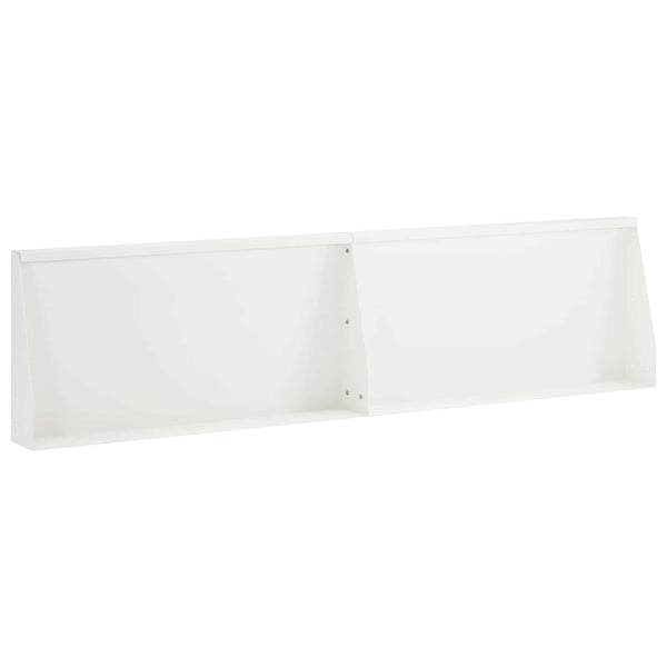 Pato 2 kpl 80 x 12 x 40 cm Teräs valkoinen