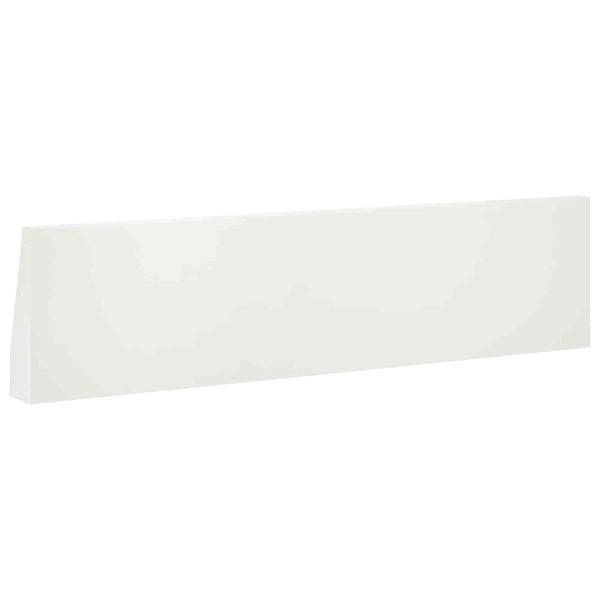 Pato 2 kpl 80 x 12 x 40 cm Teräs valkoinen