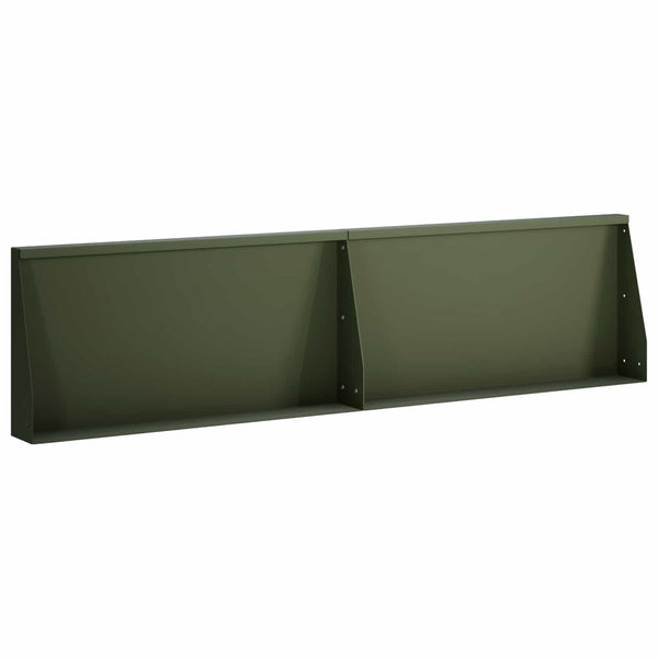 Pato 2 kpl 80 x 12 x 40 cm Teräs Oliivinvihreä