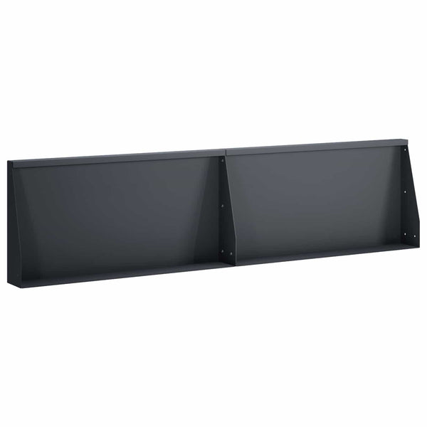 Pato 2 kpl 80 x 12 x 50 cm Teräs Antrasiitti