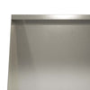 Pato 2 kpl 80 x 12 x 50 cm Ruostumaton teräs Hopea