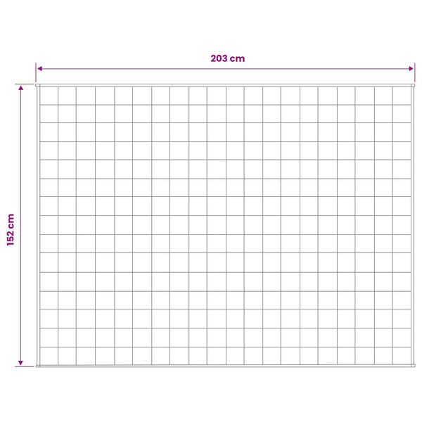 Painopeitto Antrasiitti 152 x 203 cm 7 kg 100% Puuvilla 205T