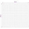 Painopeitto Antrasiitti 200 x 230 cm 9 kg 100% Puuvilla 205T