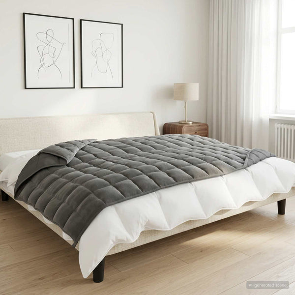 Painopeitto Antrasiitti 140 x 200 cm 10 kg 100% Puuvilla 205T