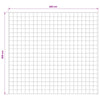Painopeitto Antrasiitti 200 x 220 cm 13 kg 100% Puuvilla 205T