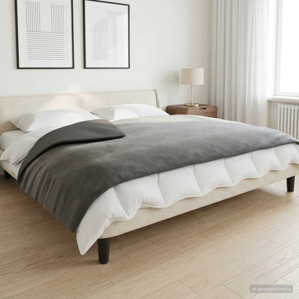 Painopeitto Antrasiitti 135 x 200 cm 6 kg 100% Puuvilla 205T
