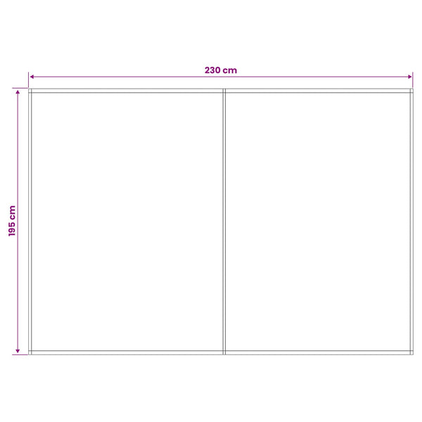 Markiisin vaihtokangas Oranssi ja Musta 250 x 200 cm Polyesteri