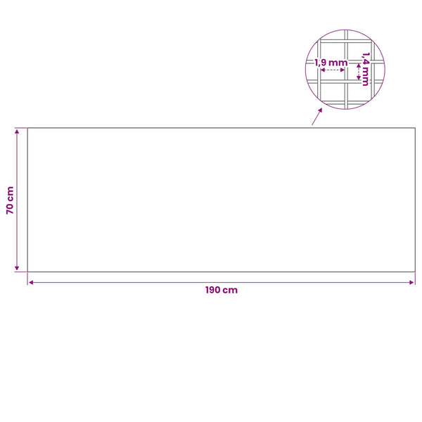 Valoaukko peite klipsillä 2 kpl 70 x 190 cm Hopea