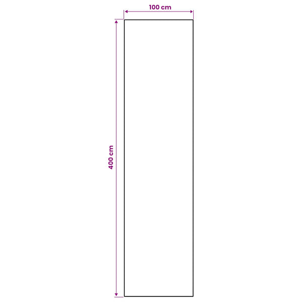 Mattojuoksija LESAKA värikäs 100 x 400 cm Timantti sametti