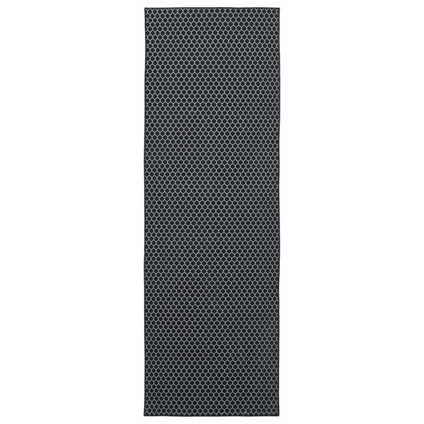 Mattojuoksija ORIZ 1150 gsm Musta verkko-kuosi