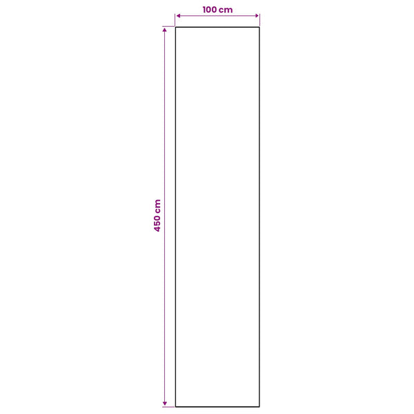 Mattojuoksija ORIZ 1150 gsm Musta verkko-kuosi