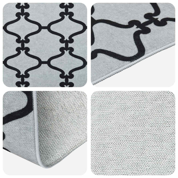 Mattojuoksija ORIZ 1150 gsm Musta verkko-kuosi
