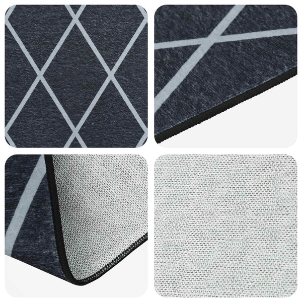 Mattojuoksija ORIZ 1150 gsm Musta verkko-kuosi