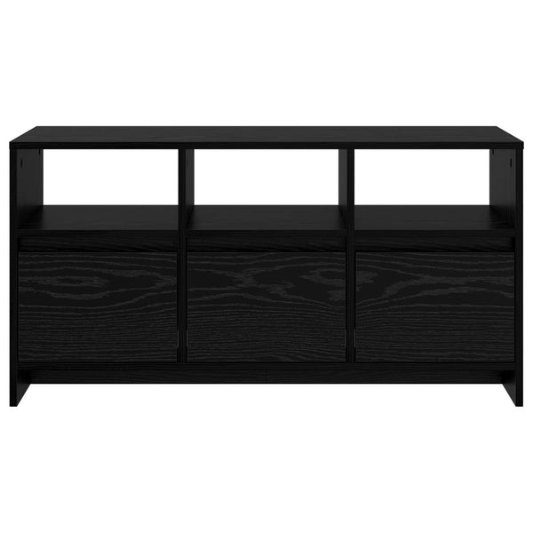 TV-kaappi 102 x 37,5 x 52,5 cm Musta tammi Tekninen puu