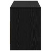 TV-kaappi 102 x 37,5 x 52,5 cm Musta tammi Tekninen puu