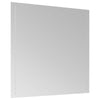 LED kylpyhuonemirror Läpinäkyvä 60 x 60 cm karkaistu lasi