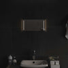 LED kylpyhuonemirror Läpinäkyvä 40 x 20 cm karkaistu lasi