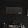 LED kylpyhuonemirror Läpinäkyvä 60 x 30 cm karkaistu lasi